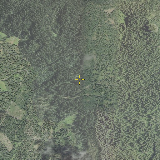 Aerial/Satellite Image of Three Lakes Trail, OR