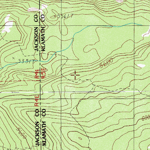 Topographic Map of Tom and Jerry Trail, OR