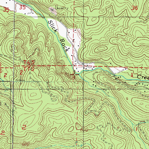 Topographic Map of Trout Creek, OR