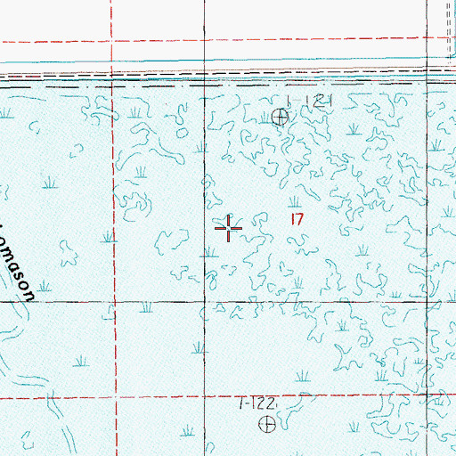 Topographic Map of Upper Klamath National Wildlife Refuge, OR