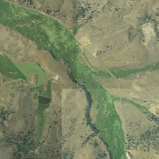 Aerial/Satellite Image of Venator Creek, OR