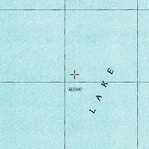 Topographic Map of Waldo Lake, OR