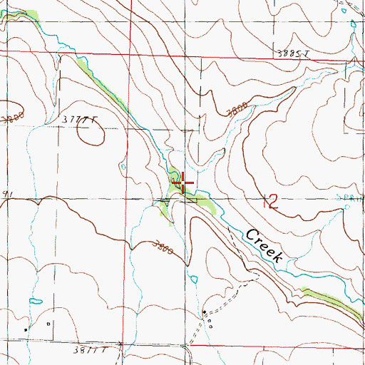 Topographic Map of War Canyon, OR