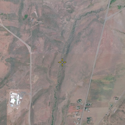 Aerial/Satellite Image of Warner Canyon, OR