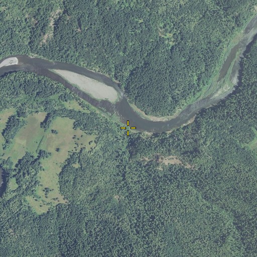 Aerial/Satellite Image of Watson Creek, OR