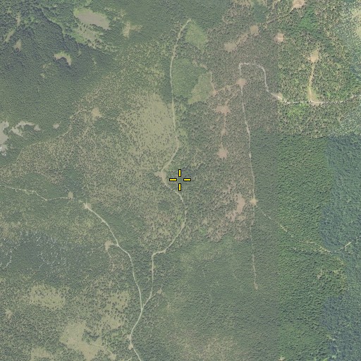 Aerial/Satellite Image of White Horse Spring, OR