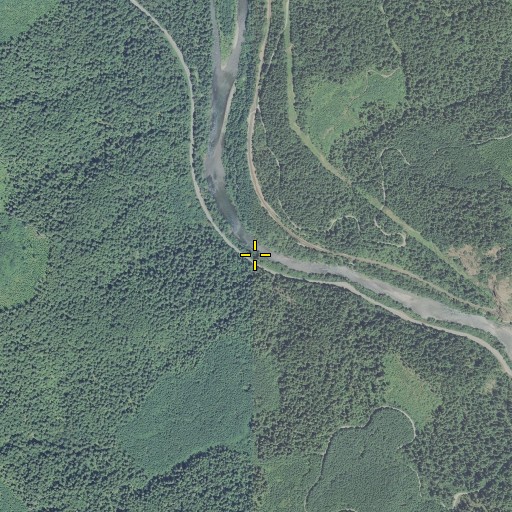 Aerial/Satellite Image of Whitehead Creek, OR