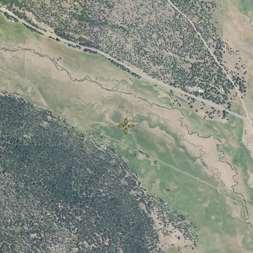 Aerial/Satellite Image of Whitney Meadow, OR