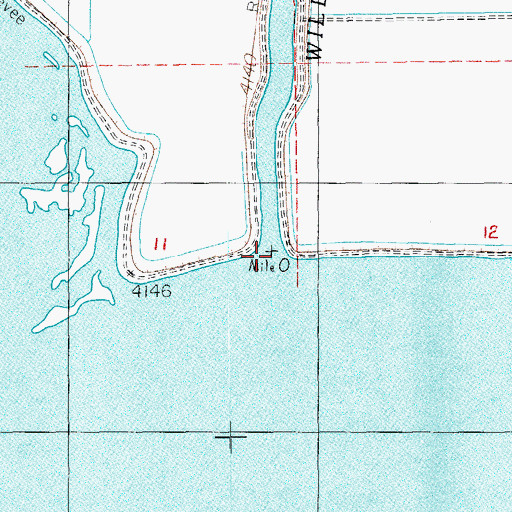 Topographic Map of Williamson River, OR