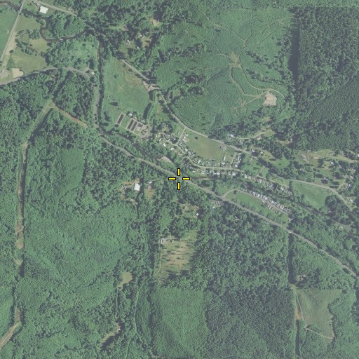 Aerial/Satellite Image of Willis Creek, OR