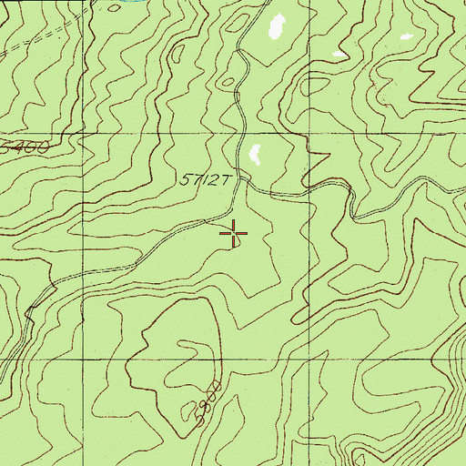 Topographic Map of Windigo Way, OR