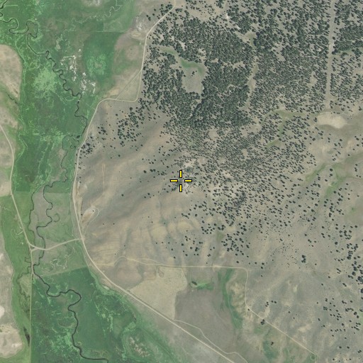 Aerial/Satellite Image of Windy Point, OR