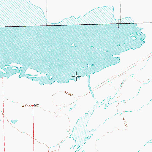 Topographic Map of Withers Creek, OR
