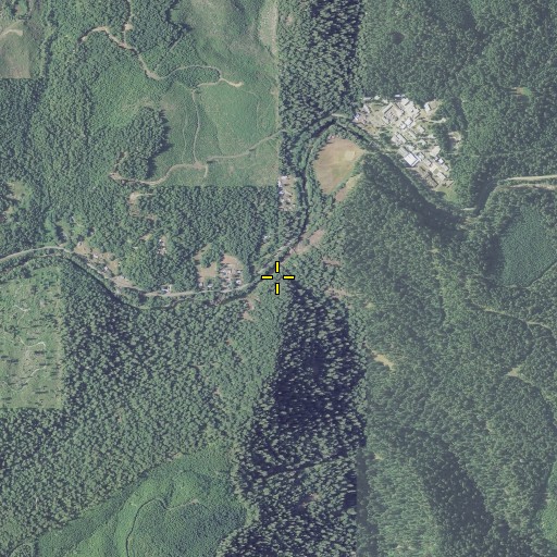 Aerial/Satellite Image of Wolf Creek, OR