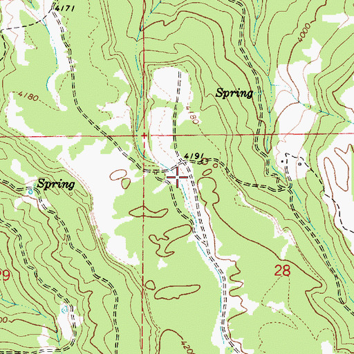Topographic Map of Grossman (historical), OR