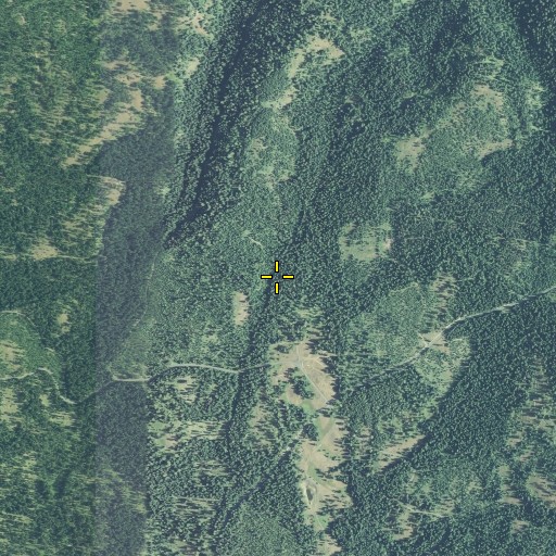 Aerial/Satellite Image of Coyote Spring, OR