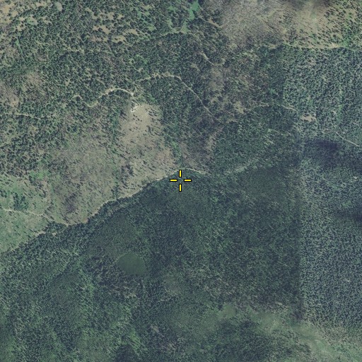 Aerial/Satellite Image of Cabin Creek, OR