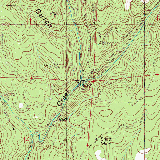 Topographic Map of Comer (historical), OR