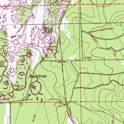 Topographic Map of Harper (historical), OR