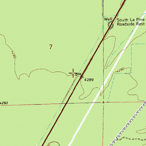 Topographic Map of Walker Basin Canal, OR