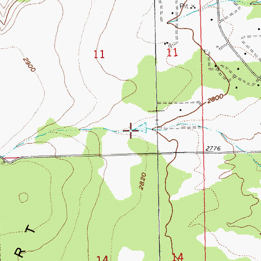 Topographic Map of Juniper Reservoir, OR