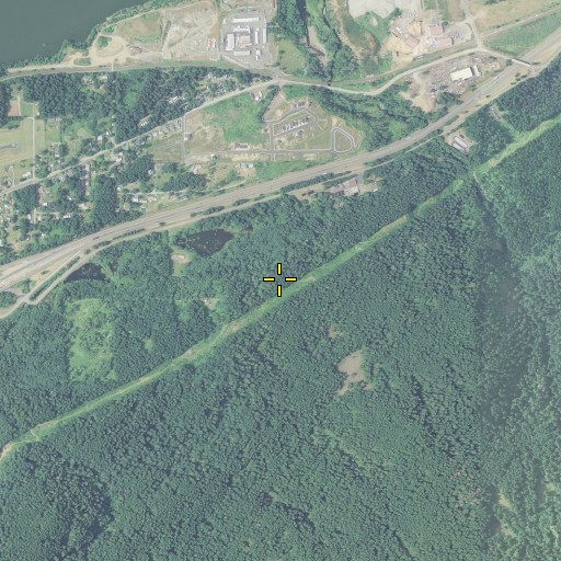 Aerial/Satellite Image of Minott Spring, OR