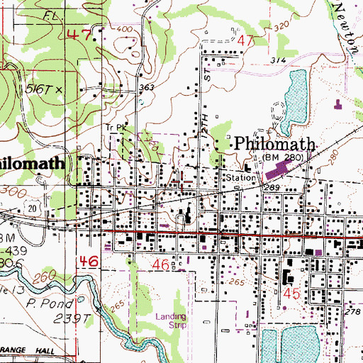 Topographic Map of Buttermilk Creek, OR