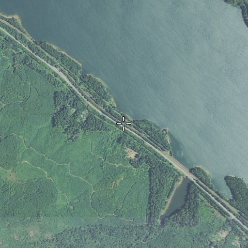 Aerial/Satellite Image of Disgust Creek, OR