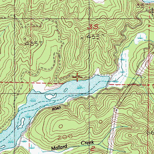 Topographic Map of Independent Order of Odd Fellows Cemeteries, OR