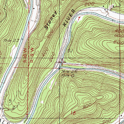 Topographic Map of Five Rivers County Launch, OR