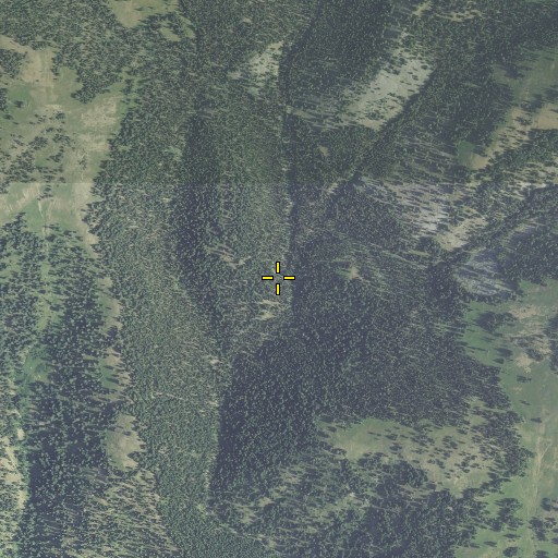 Aerial/Satellite Image of Spring Creek, OR