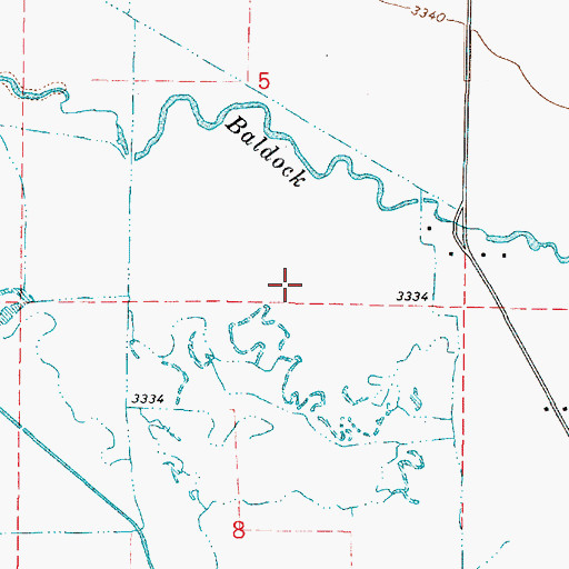 Topographic Map of Sparta Spring (historical), OR