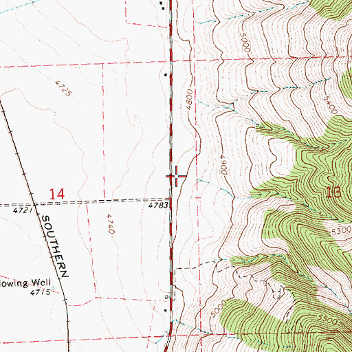 Topographic Map of Church Creek, OR