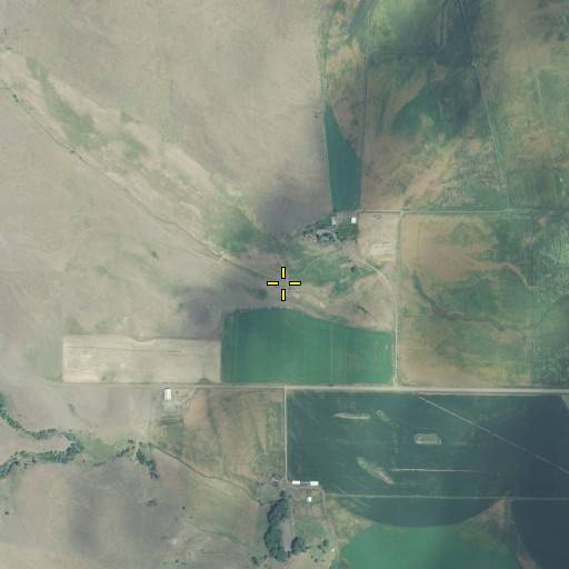 Aerial/Satellite Image of Gussie Creek, OR