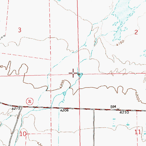 Topographic Map of Gibson Hot Spring, OR