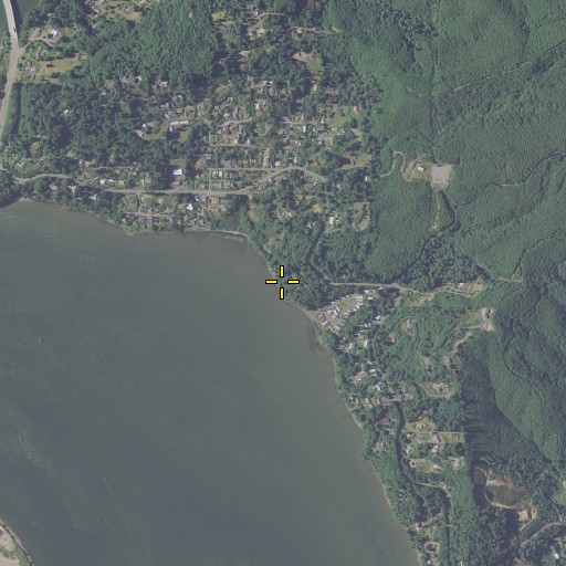 Aerial/Satellite Image of KBBR-AM, OR