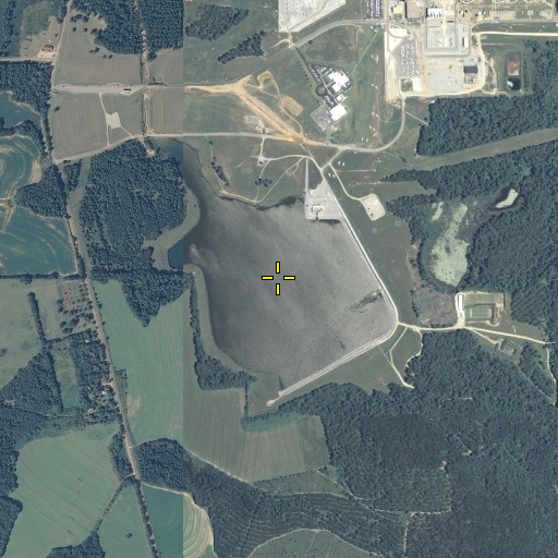 Aerial/Satellite Image of Calhoun Pond, AL
