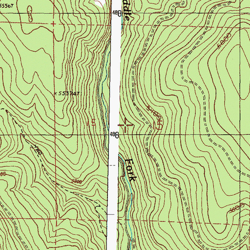 Topographic Map of Loperfido Spring, OR