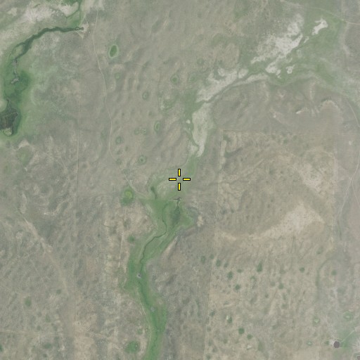 Aerial/Satellite Image of Bull Run Spring, OR