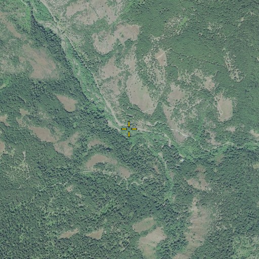 Aerial/Satellite Image of Dead Indian Mountain, OR