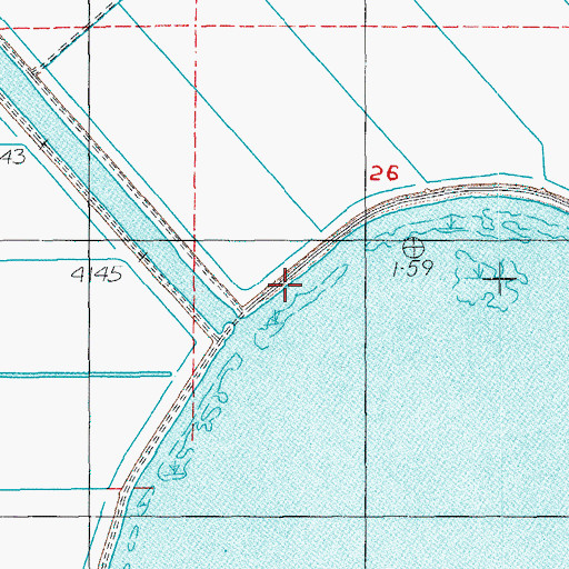 Topographic Map of Sevenmile Canal, OR