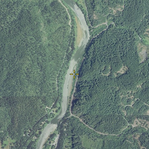 Aerial/Satellite Image of Muleshoe Creek, OR