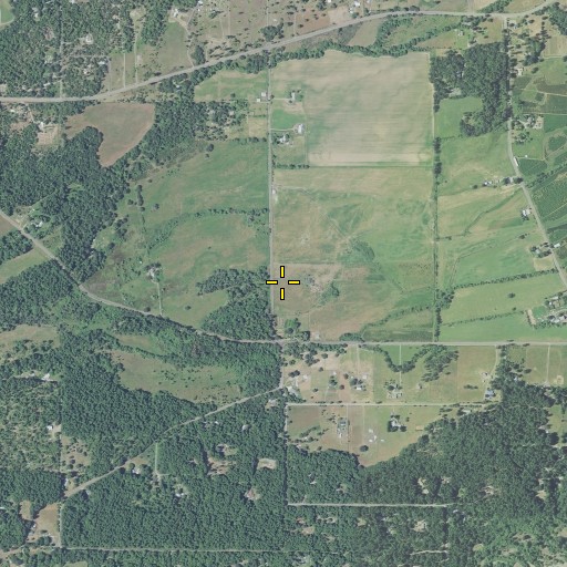 Aerial/Satellite Image of Sawyer Slough, OR