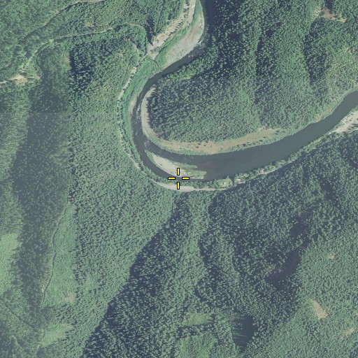 Aerial/Satellite Image of Spangler Gulch, OR