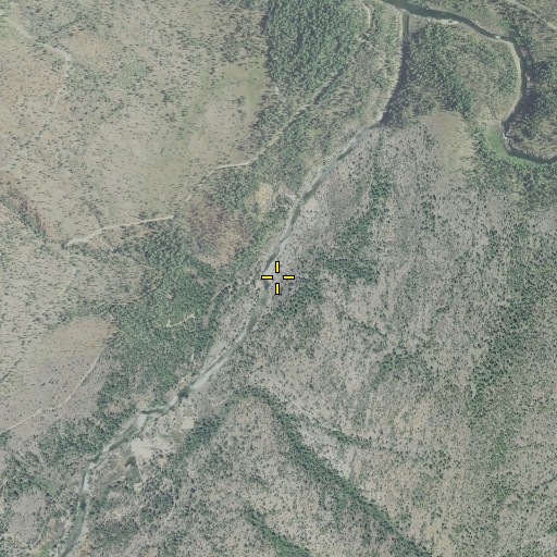 Aerial/Satellite Image of Canyon Gulch, OR