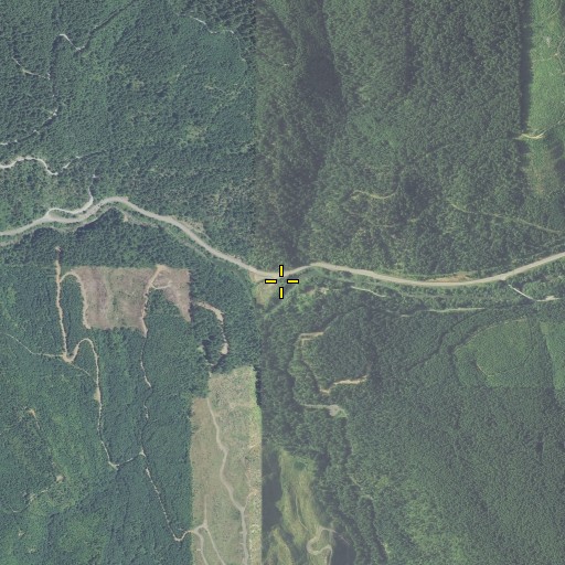 Aerial/Satellite Image of North Creek, OR