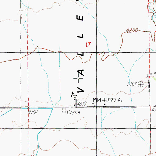 Topographic Map of Fat Klamath Meadows, OR