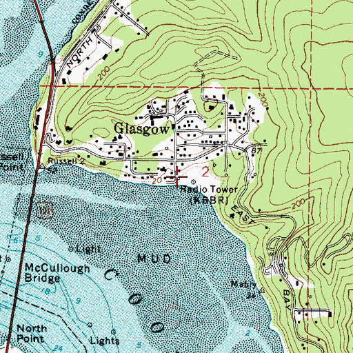 Topographic Map of Grange Creek, OR