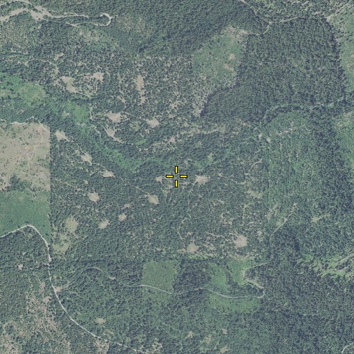 Aerial/Satellite Image of Coffee Creek, OR