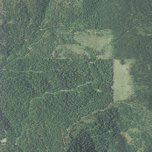 Aerial/Satellite Image of Jerry Gotts Spring, OR